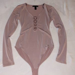 Forever 21 Nude Bodysuit (small)